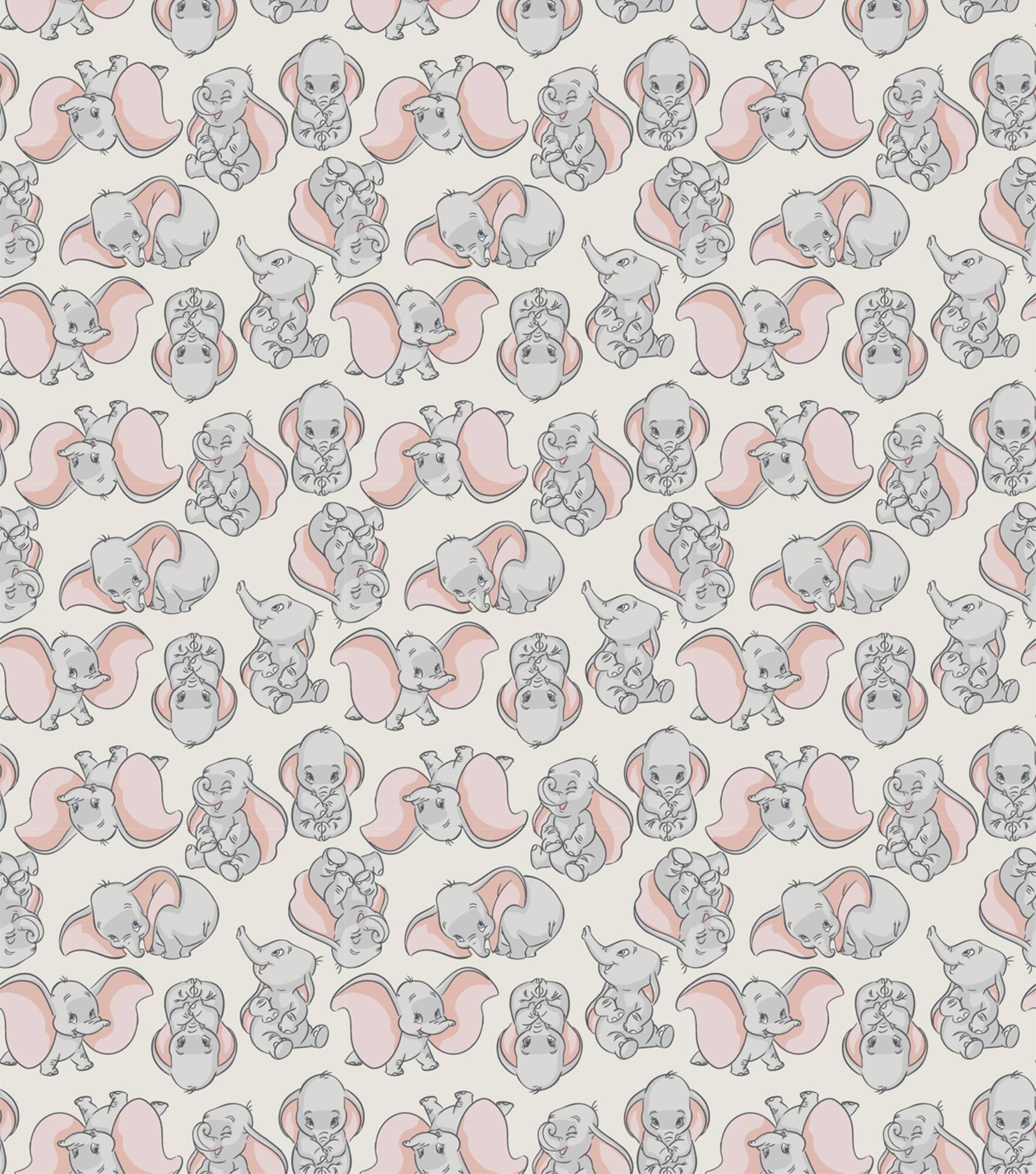 Disney® Dumbo Poses Cotton Fabric